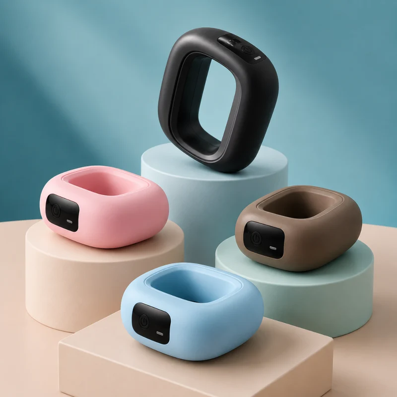 Miomu Anillo de Fascia para Yoga Vibratorio Masaje de Hombros y Cuello
