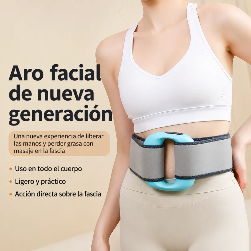 Miomu Anillo de Fascia para Yoga Vibratorio Masaje de Hombros y Cuello