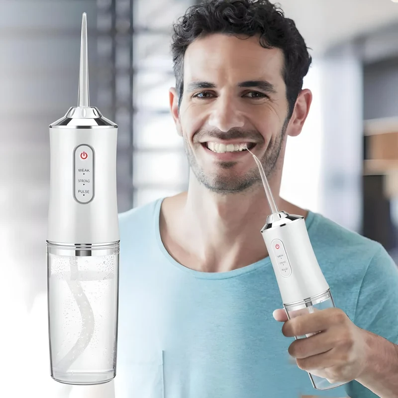 Miomu Irrigador Eléctrico Portátil para Higiene Bucal