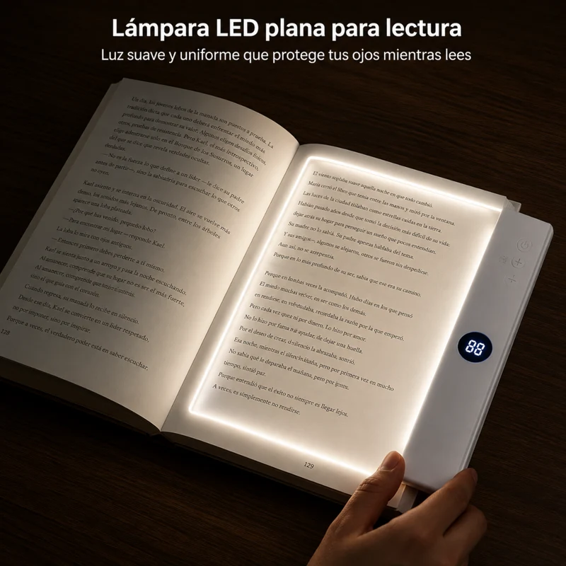 Miomu Lámpara LED de Lectura Recargable