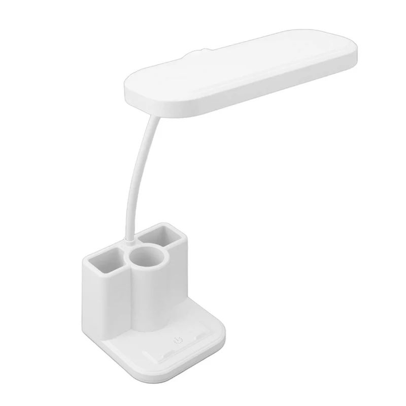 Miomu Lámpara LED de Escritorio con Luz Ajustable y Soporte para Celular