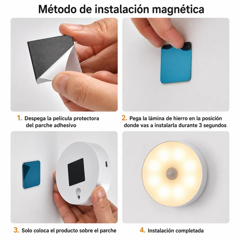 Miomu Luz Nocturna Inteligente con Sensor de Movimiento