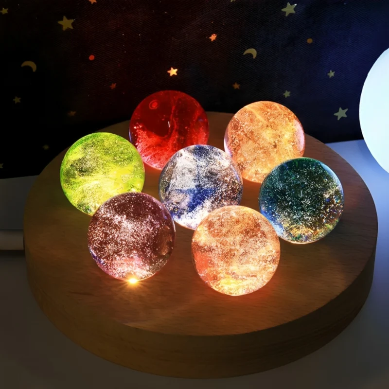 Miomu Lámpara de Cristal del Humor, Caja Misteriosa
