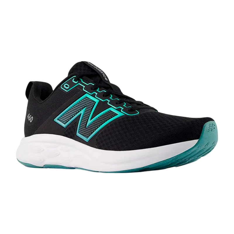 New Balance Tenis 460 Negro/Celeste, para Hombre