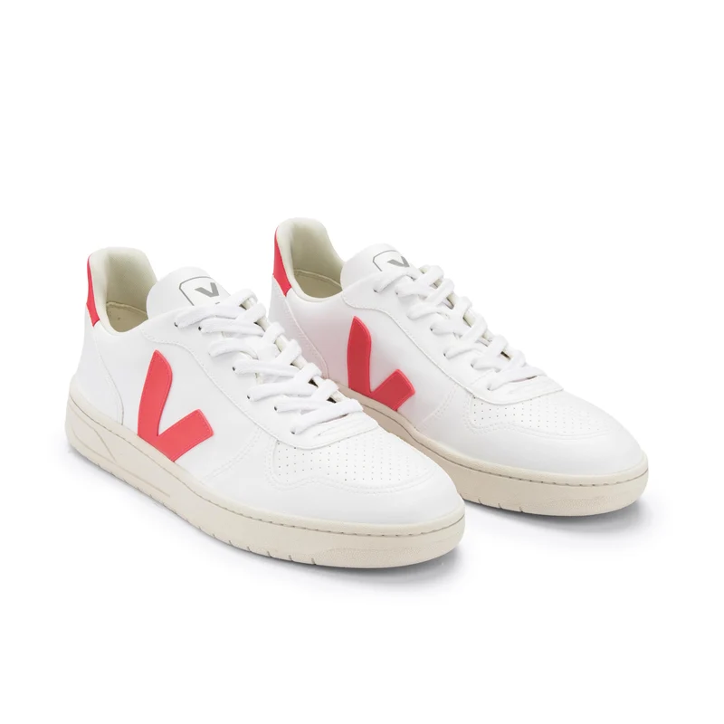 Deportiva blanco/naranja V10 Veja