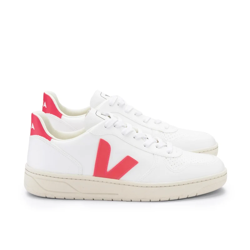 Deportiva blanco/naranja V10 Veja