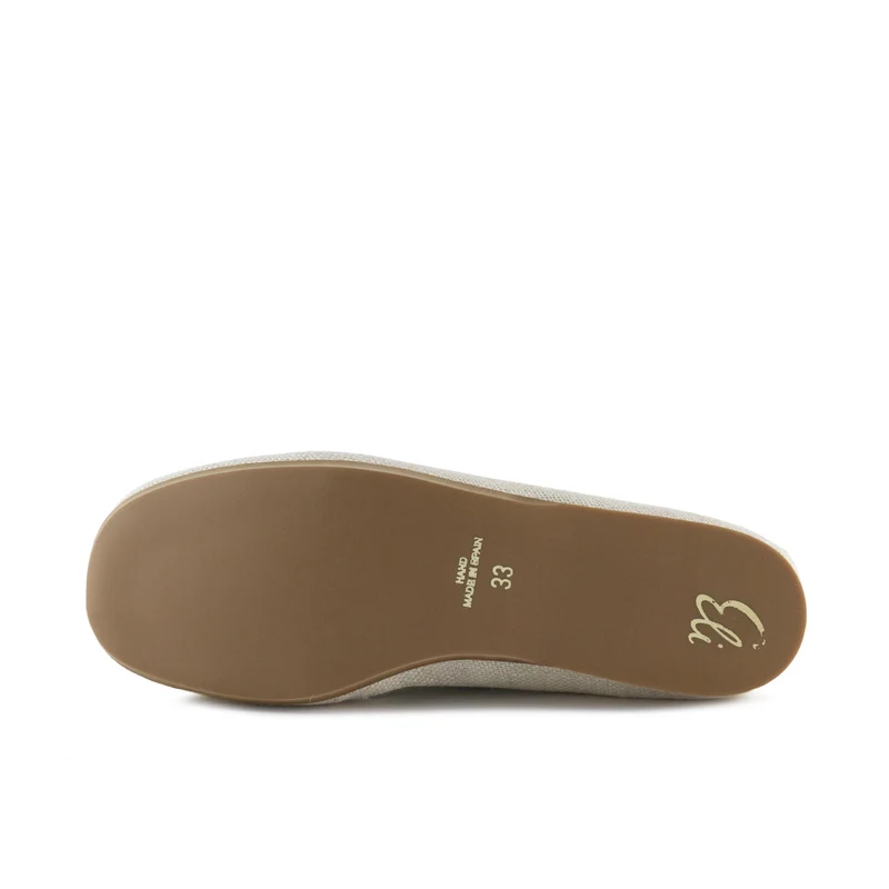 Bailarina lino beige 9497 Eli