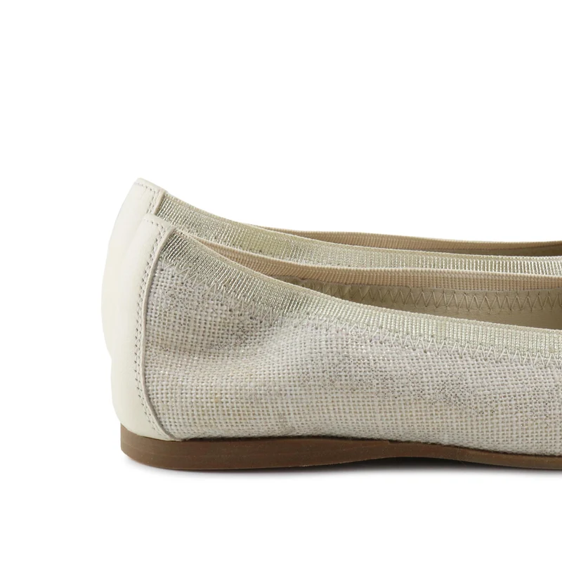 Bailarina lino beige 9497 Eli