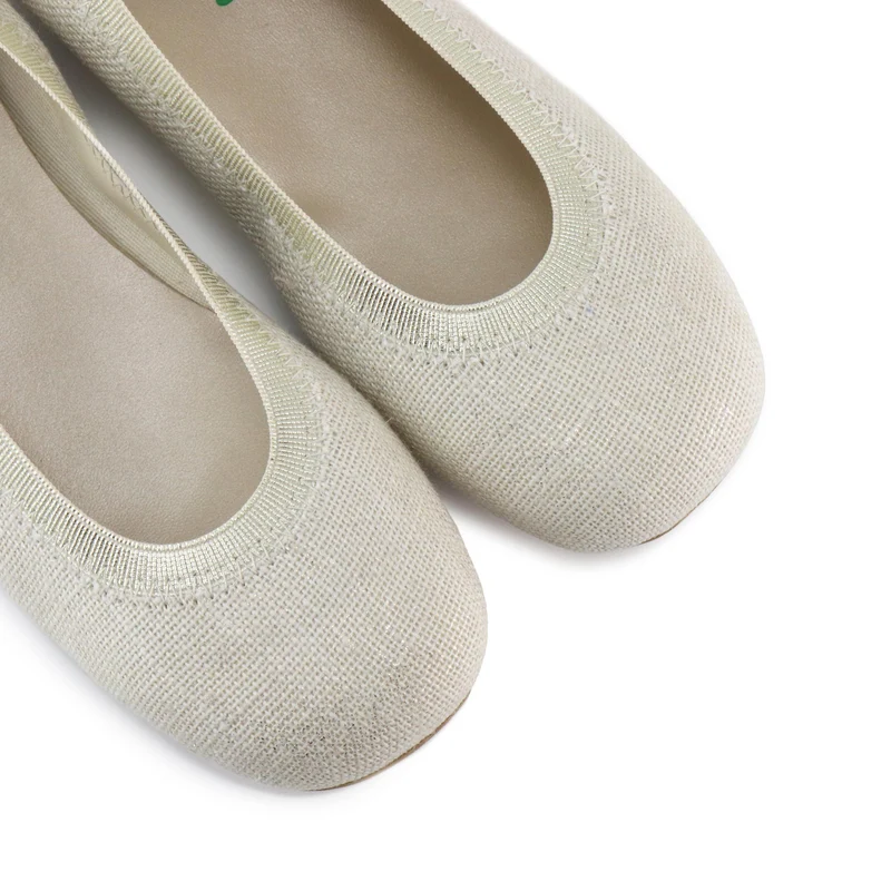 Bailarina lino beige 9497 Eli