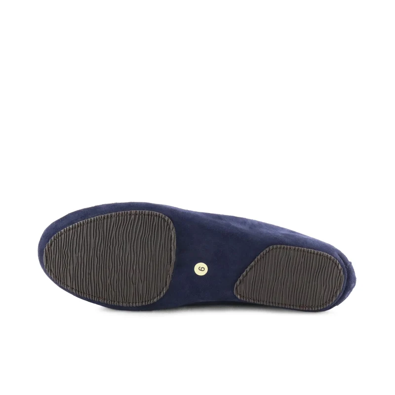 Zapatilla casa serraje azul 870 Jeromín