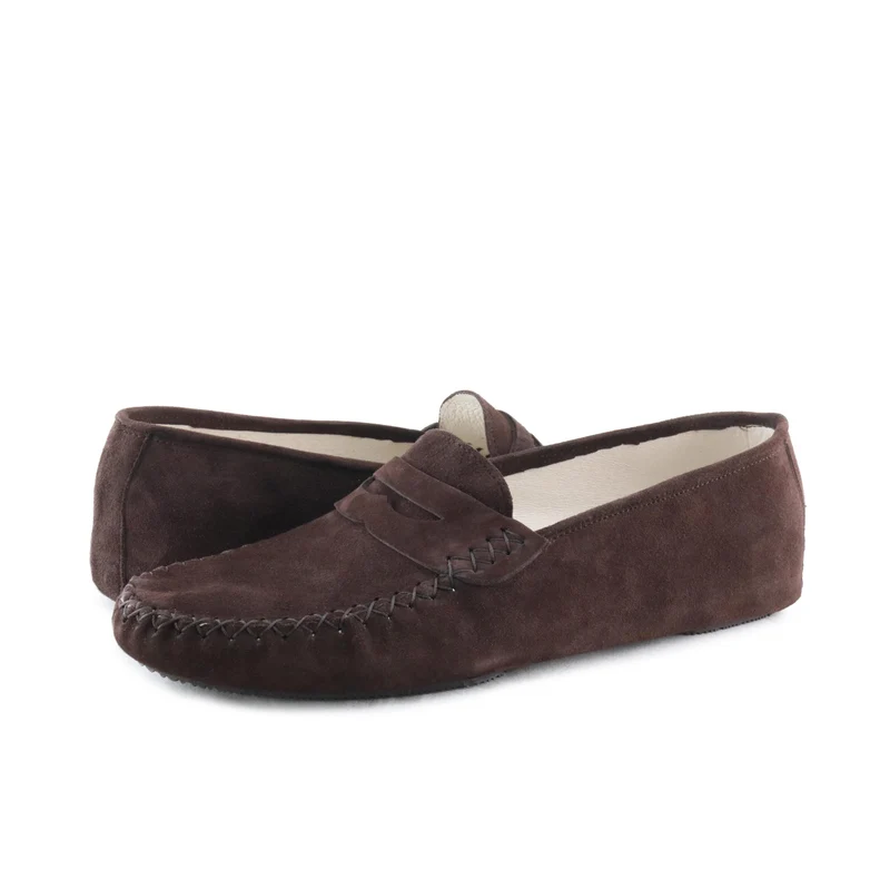 Zapatilla casa serraje marrón 870 Jeromín