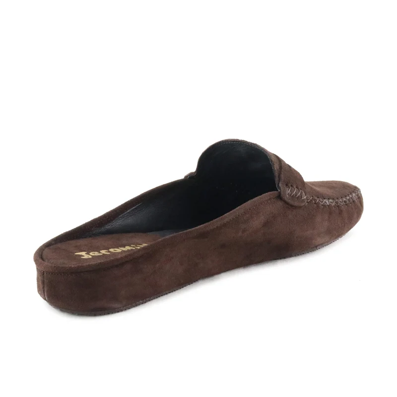 Zapatilla casa serraje marrón 2505 Jeromín