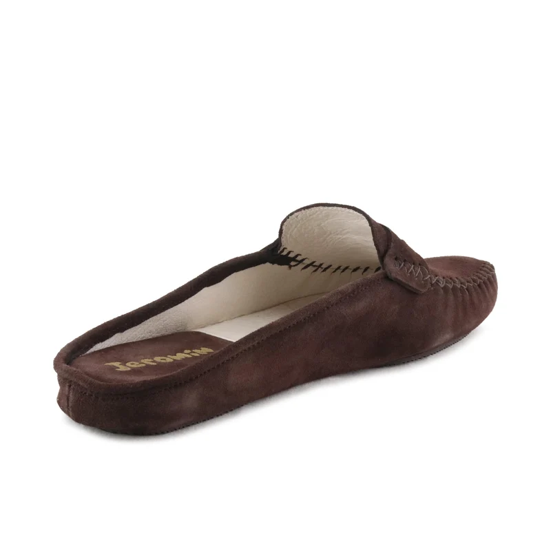 Zapatilla casa serraje marrón 869 Jeromín