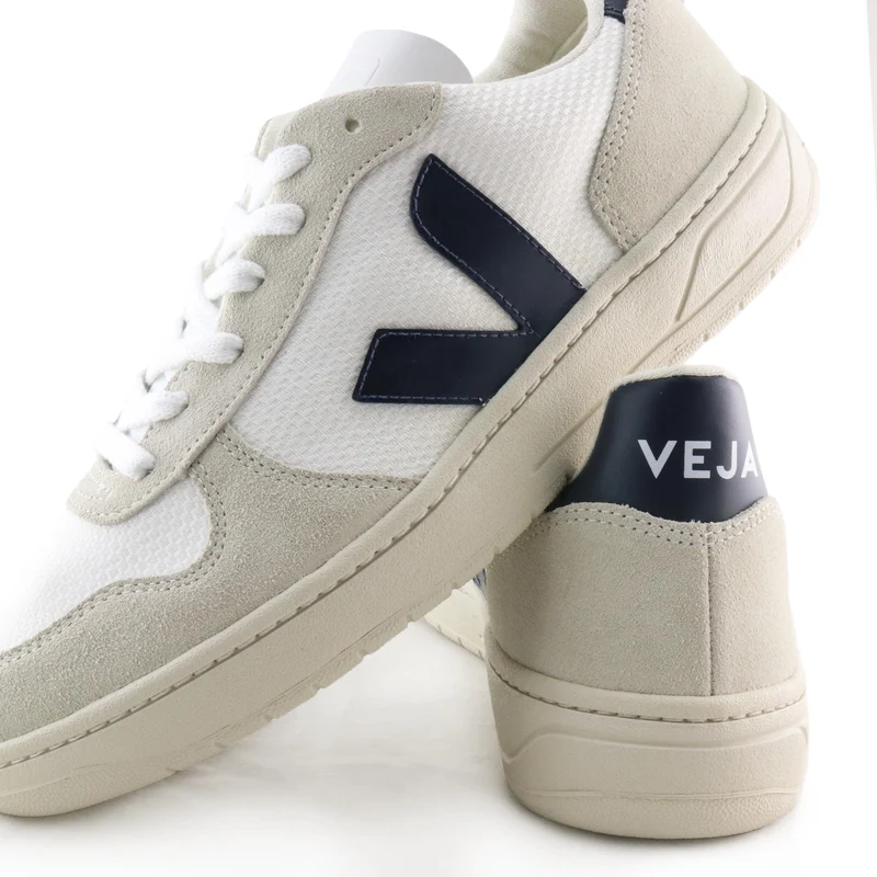 Deportiva blanco/azul V10 Veja