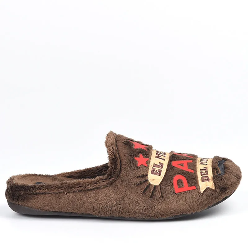 Zapatillas de Casa Marpen Slippers Papá 500IV22 Marrón