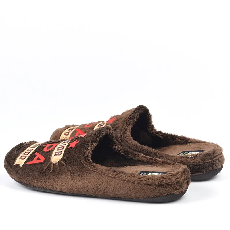 Zapatillas de Casa Marpen Slippers Papá 500IV22 Marrón