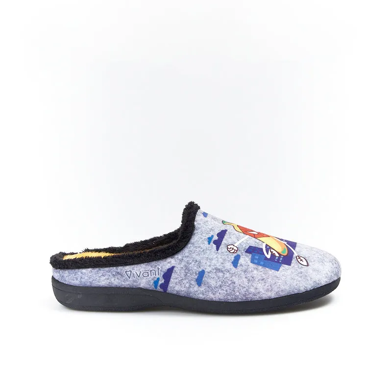 Zapatillas de Casa Vivant Spider-Ban 222280 Gris