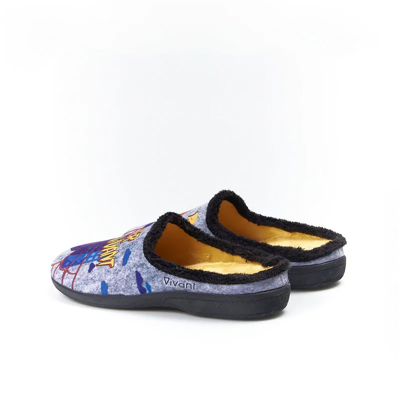 Zapatillas de Casa Vivant Spider-Ban 222280 Gris