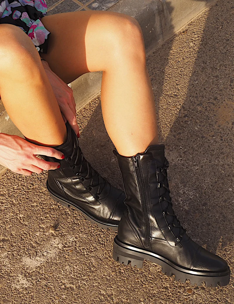 Botas Alpe Militares 24482005 Negro