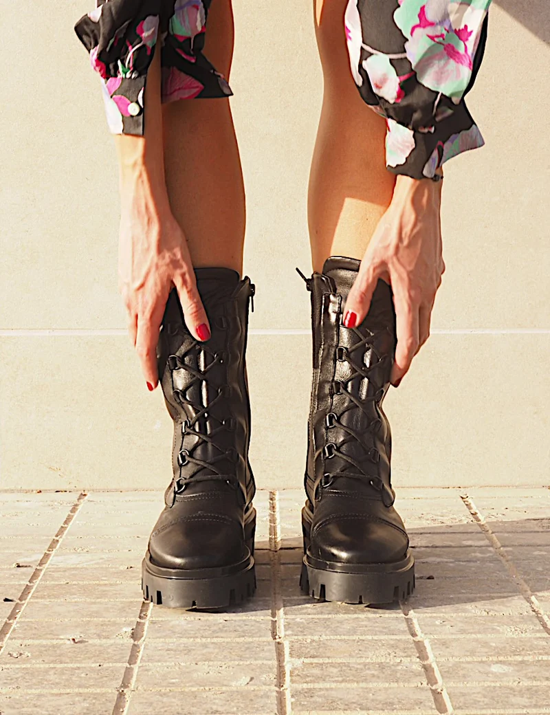 Botas Alpe Militares 24482005 Negro