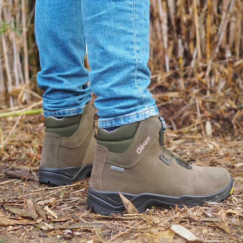 Botas de montaña y trekking Unisex Chiruca Hispania Boa 11 Gore-Tex Verde