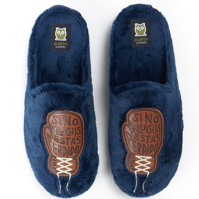 Zapatillas de Casa Marpen Slippers Lucha 501IV22 Marino