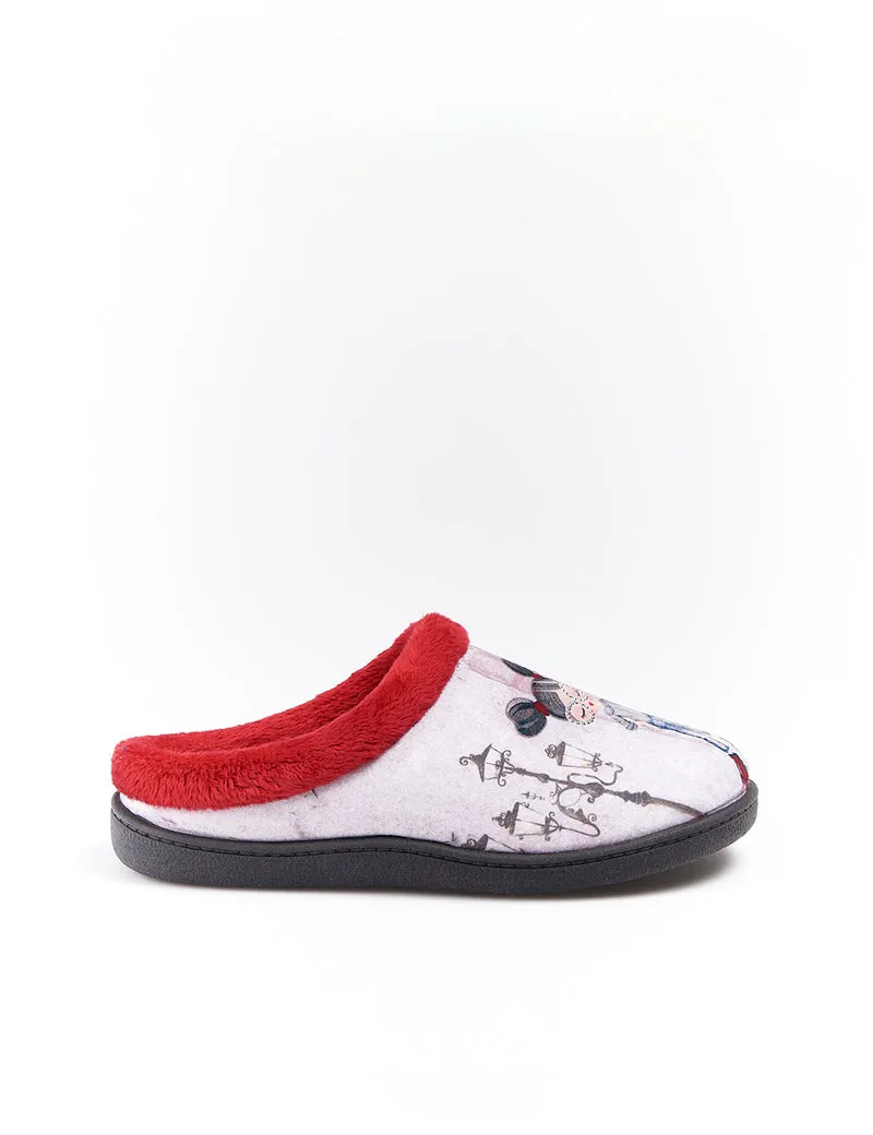 Zapatillas de Casa Roal Londres 12213 Rojo