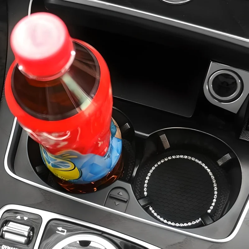 Miomu Posavasos Universal para Carro, Diseño con Chispitas
