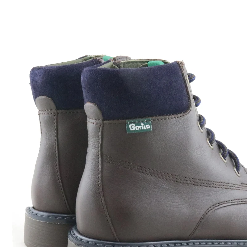Bota marrón oscuro 33000 Gorila