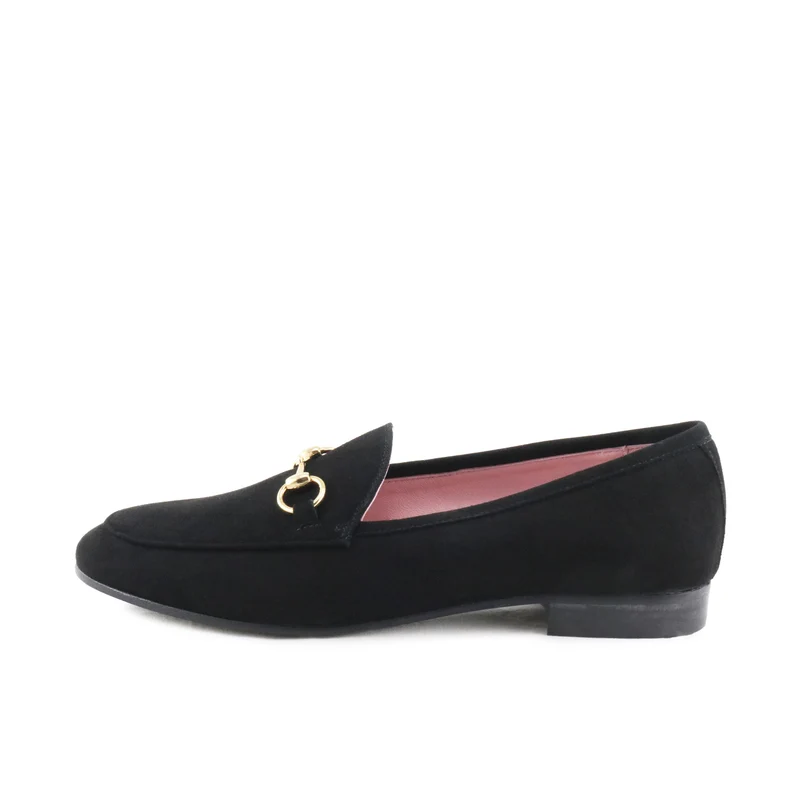 Mocasín ante negro GENOVA Castellano