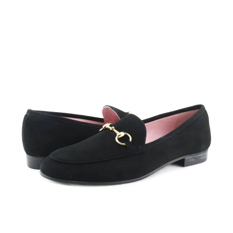 Mocasín ante negro GENOVA Castellano