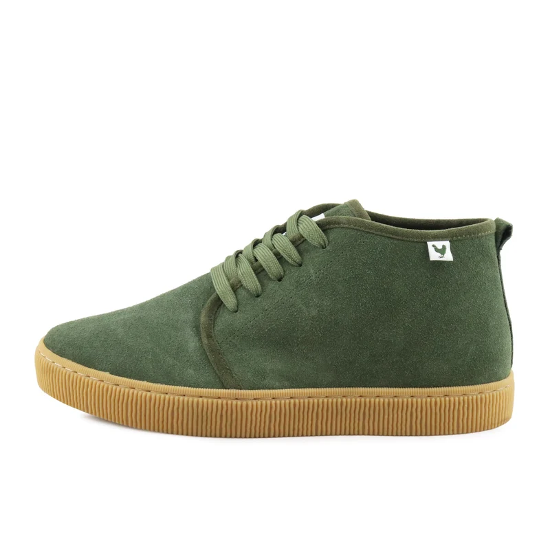 Bota serraje verde HIRO Walk in Pitas