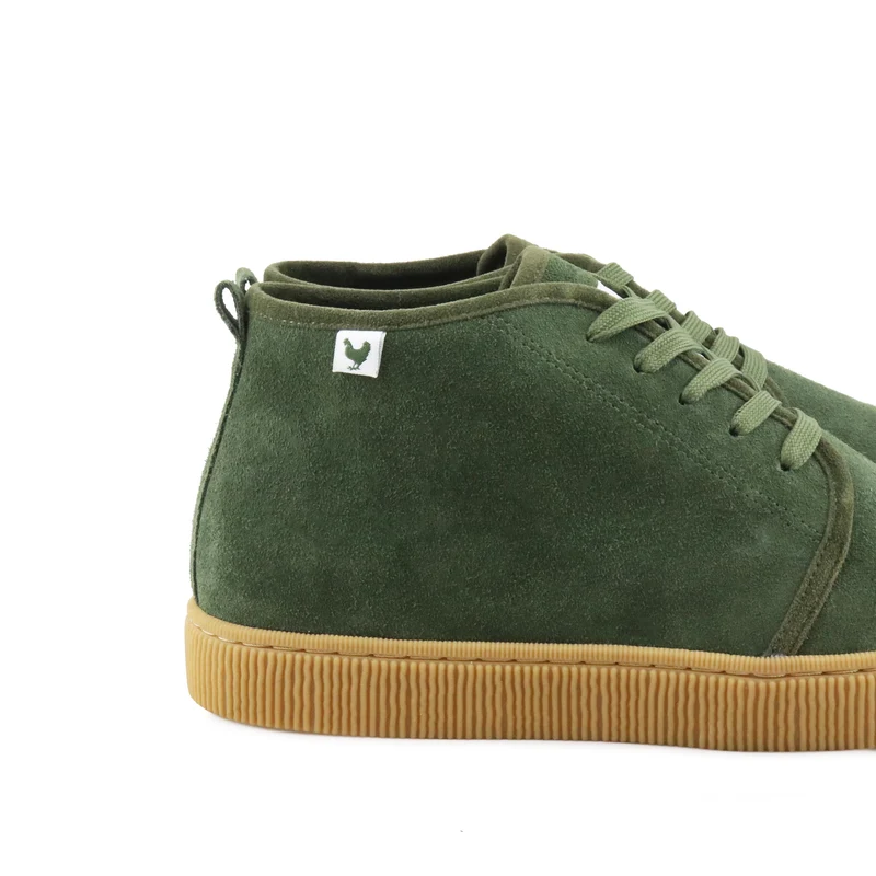 Bota serraje verde HIRO Walk in Pitas