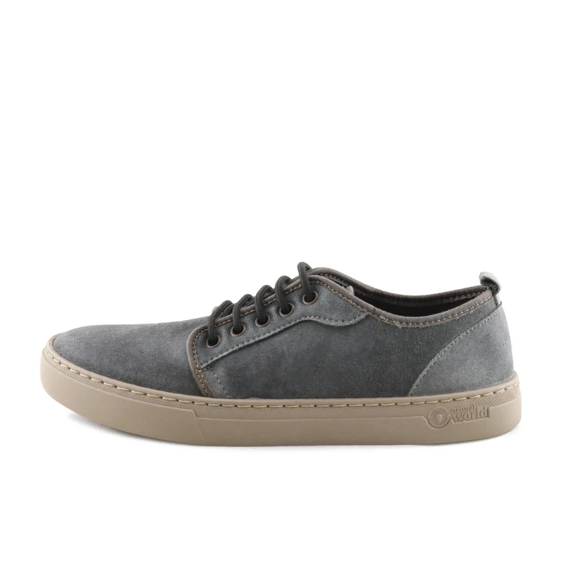 Zapatilla antracita 6761 Natural World