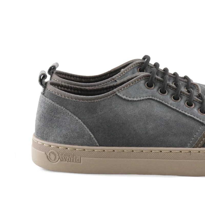 Zapatilla antracita 6761 Natural World