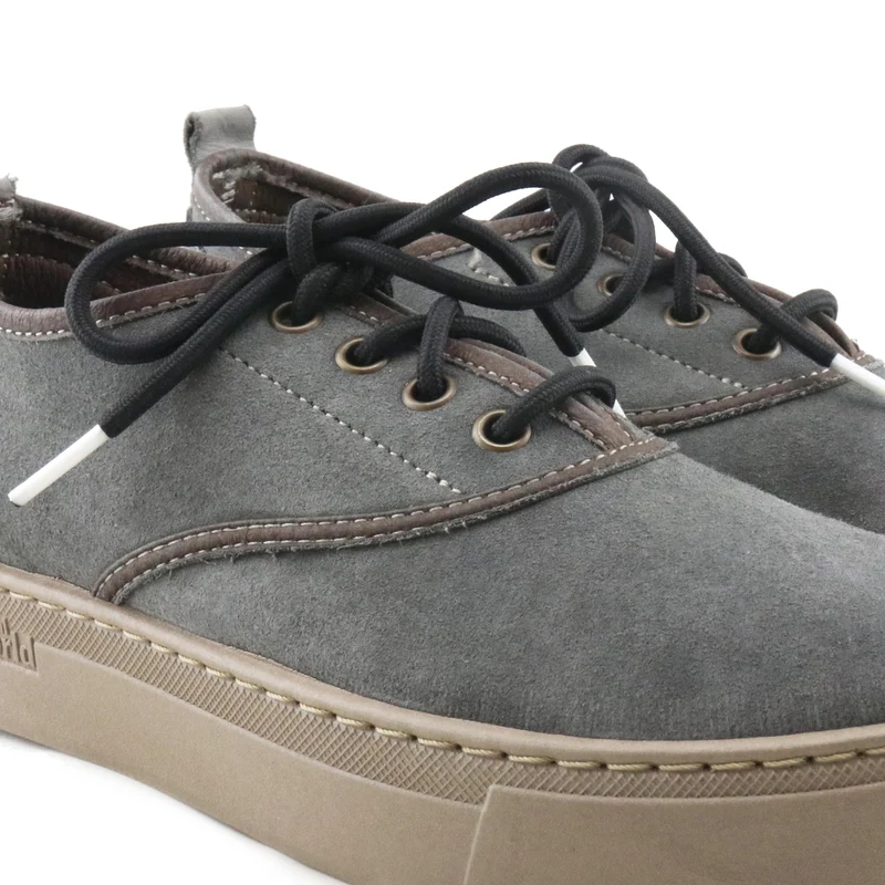 Zapatilla antracita 6153 Natural World