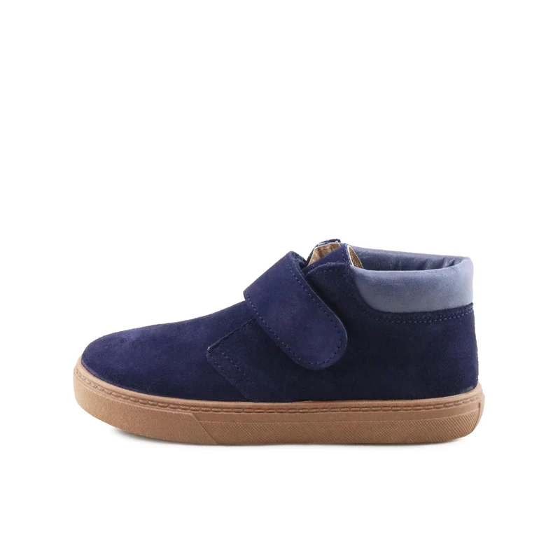 Bota serraje/piel azul TUI Igor