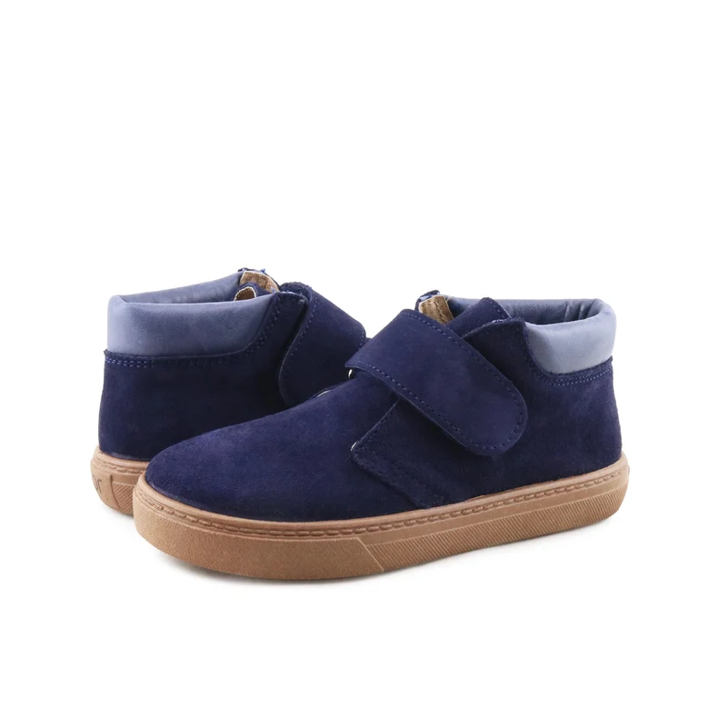 Bota serraje/piel azul TUI Igor
