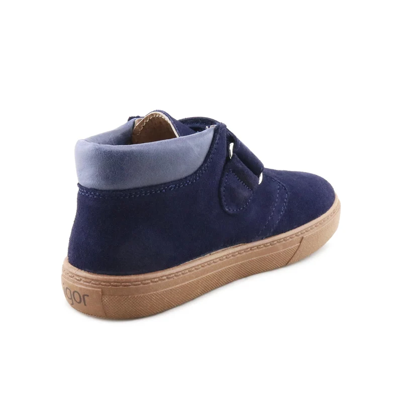 Bota serraje/piel azul TUI Igor