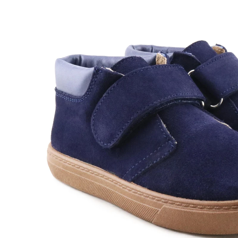 Bota serraje/piel azul TUI Igor