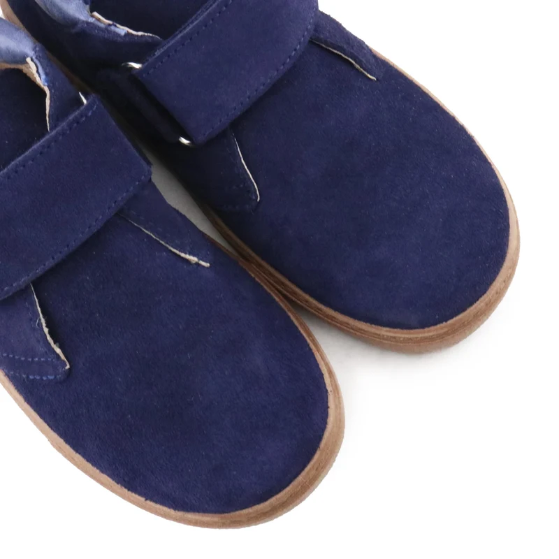 Bota serraje/piel azul TUI Igor