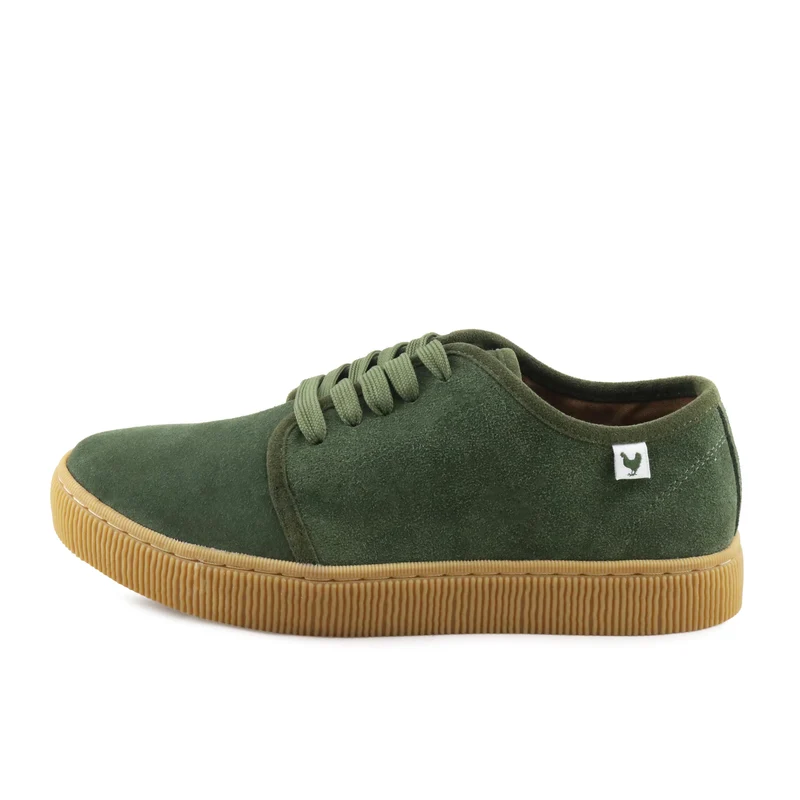Zapatilla serraje verde FUJI Walk in Pitas