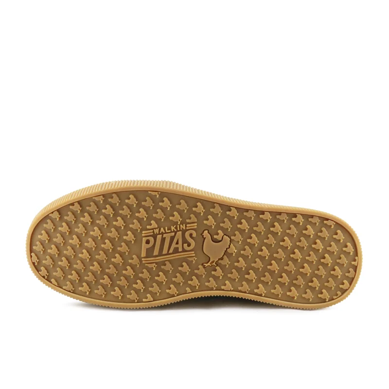 Zapatilla serraje verde FUJI Walk in Pitas