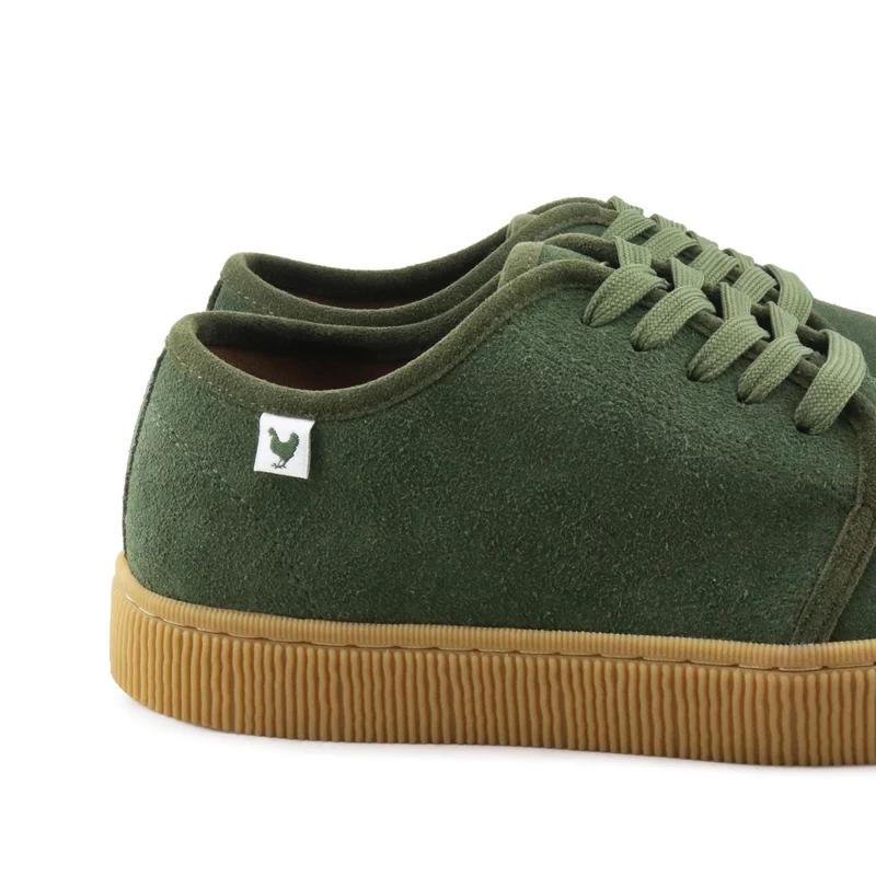 Zapatilla serraje verde FUJI Walk in Pitas