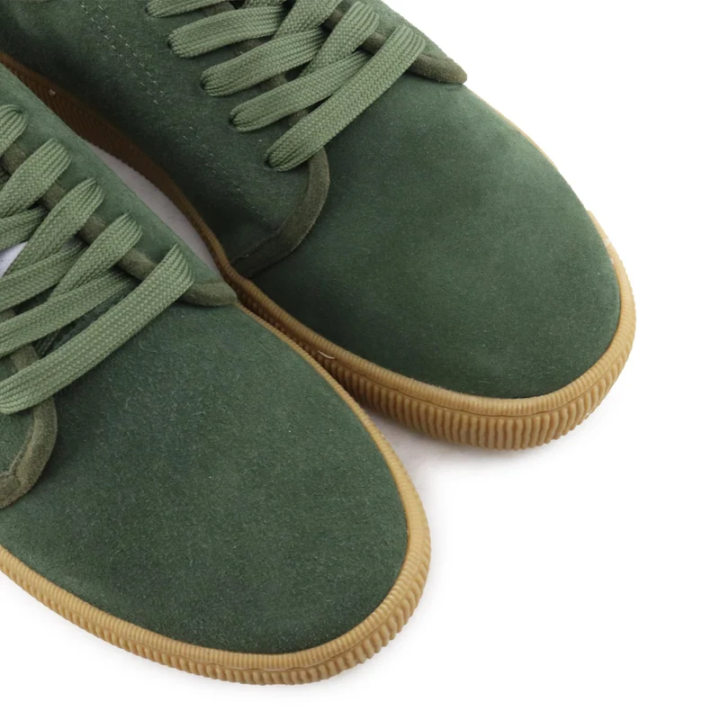 Zapatilla serraje verde FUJI Walk in Pitas