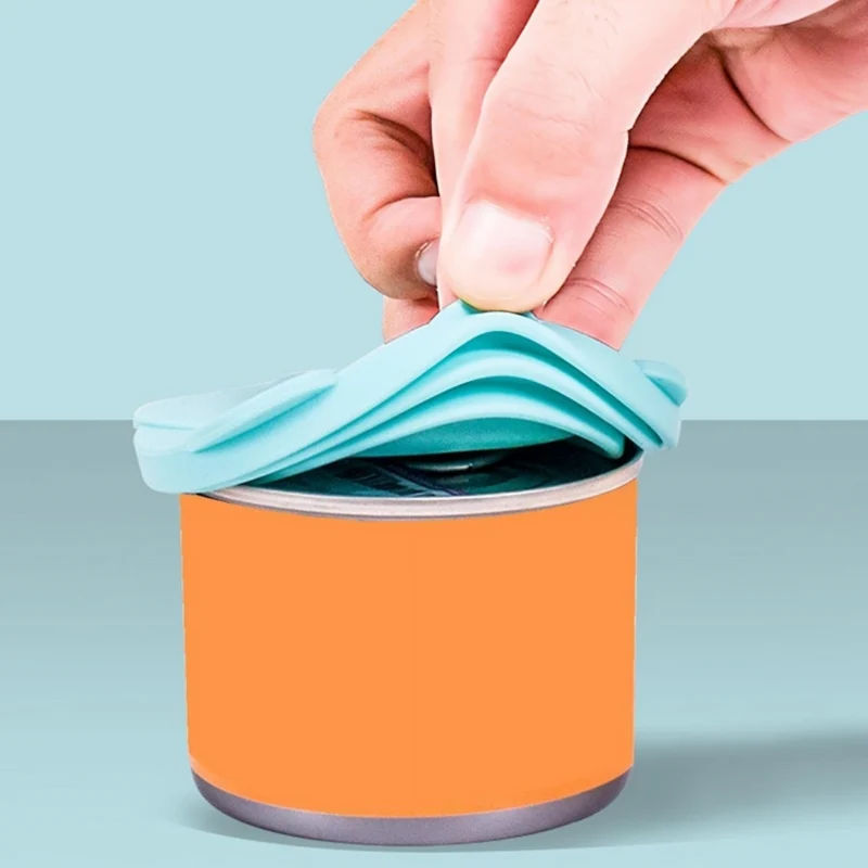 Miomu Tapadera y Cuchara de Silicona para Latas de Comida
