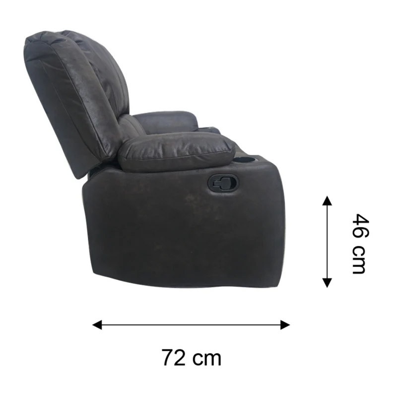 Tokoa Sillón Reclinable Microcuero 89x99x72cm (SA-4368)