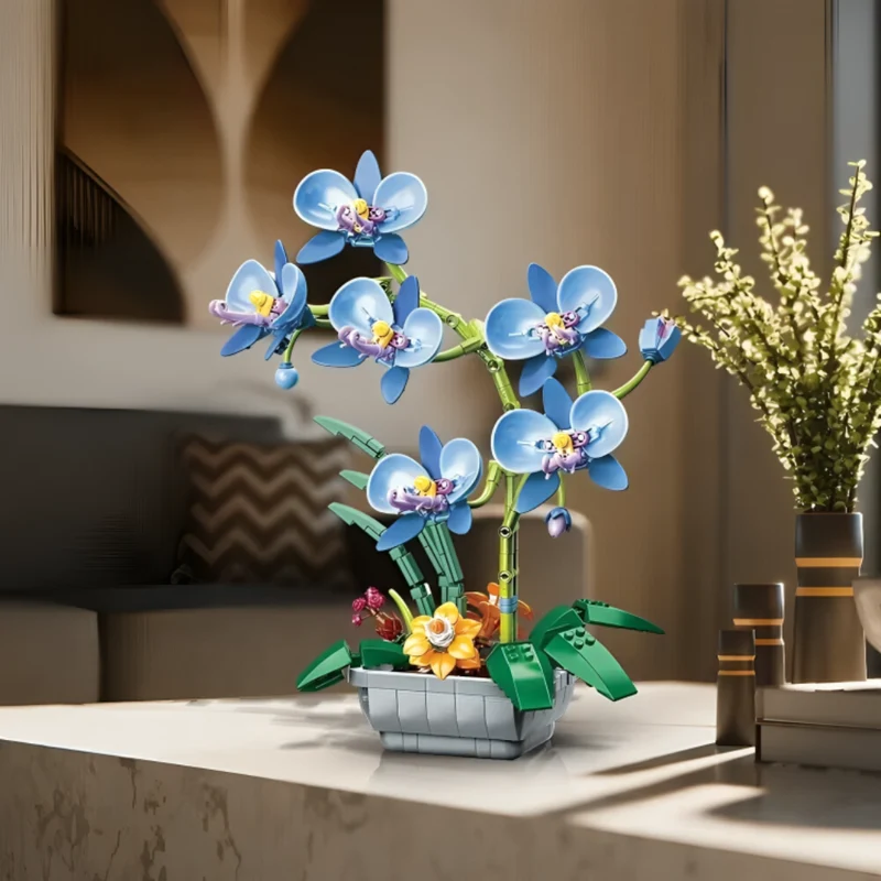 Miomu Bloques Armables, Orquídea Cristal