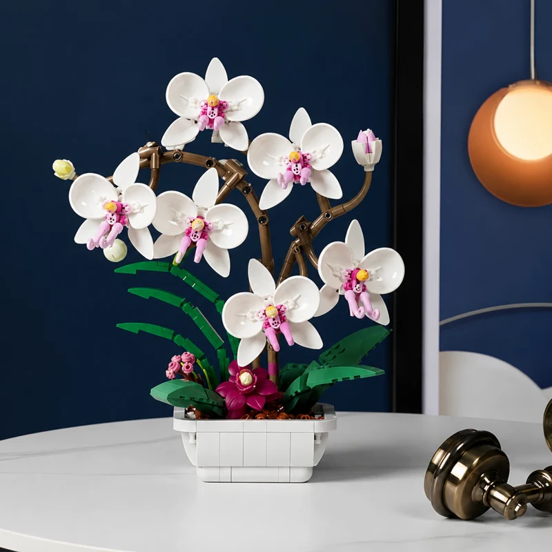 Miomu Bloques Armables, Orquídea Cristal