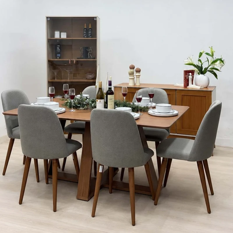 Tokoa Mesa para Comedor MDF 74.5x160x90cm